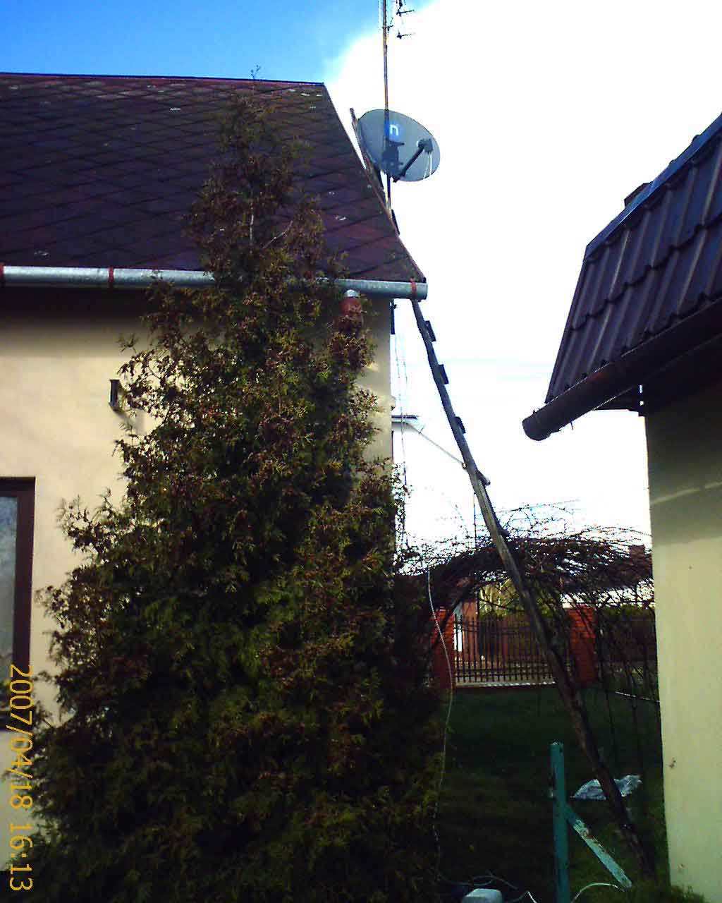 Instalacja N telewizji nowej generacji gdzies pomiedzy Zegrzem a Serockiem